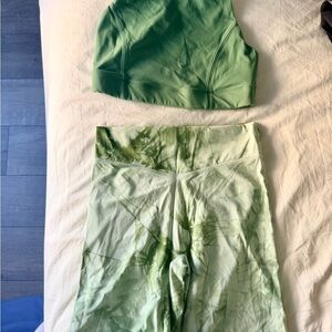 Green Athletic Shorts